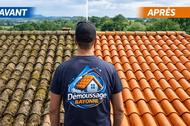 Nettoyage de toiture Bayonne